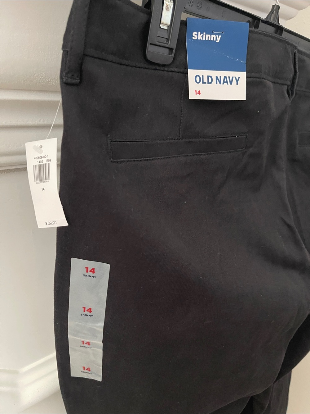 Old Navy Black Skinny Women's Chinos